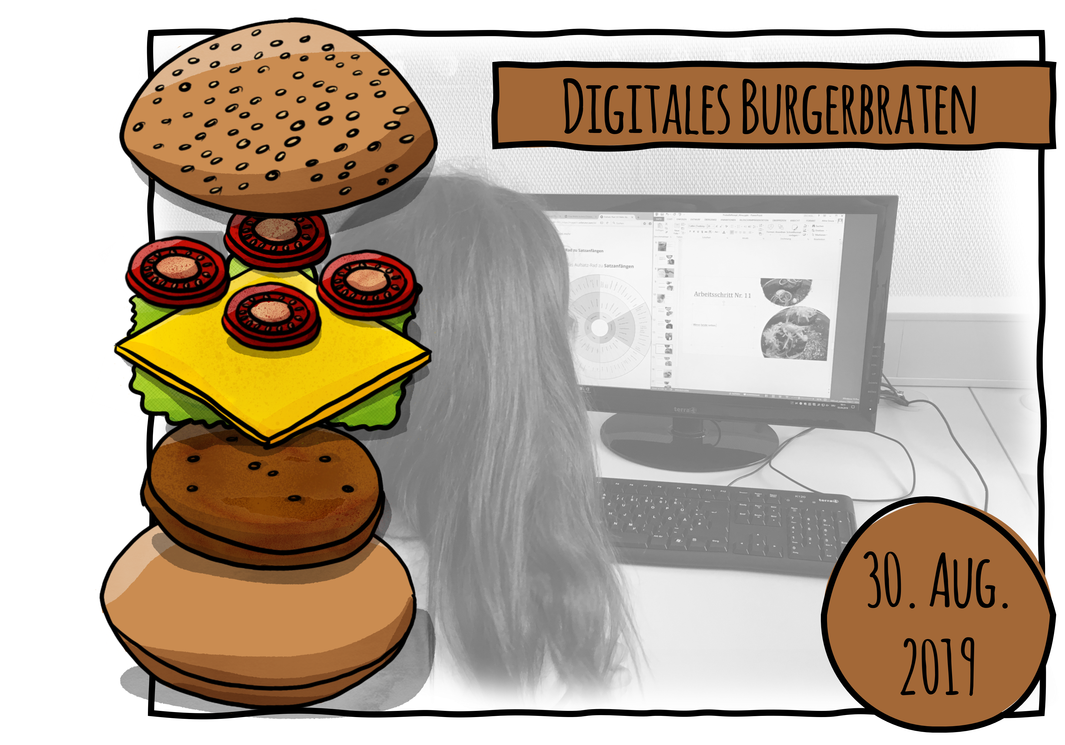 Digitales Burgerbraten – Die Vorgangsbeschreibung im Fach Deutsch